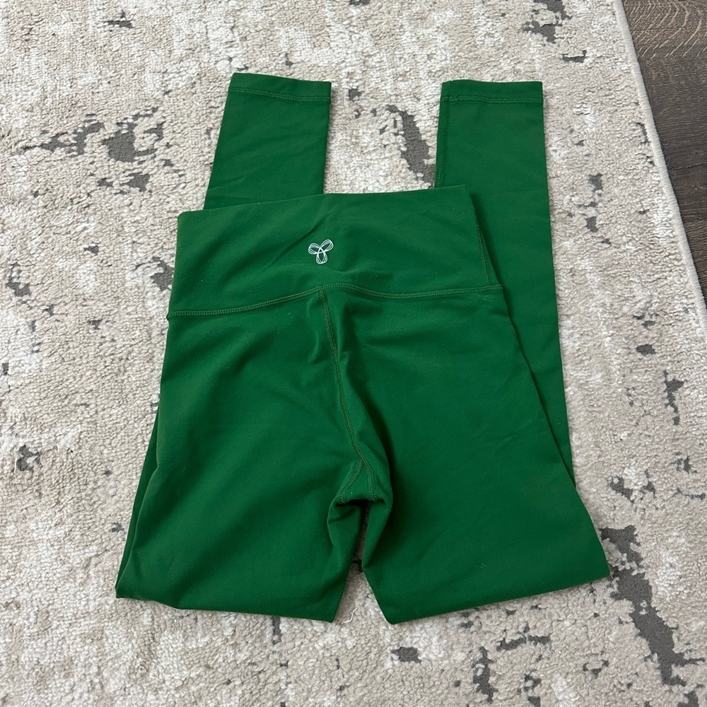 TNA Green Leggings Size Small